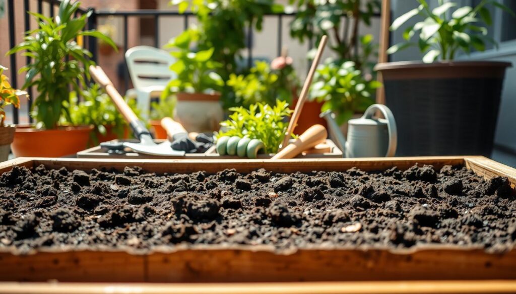montagem do solo para horta montagem do solo para horta