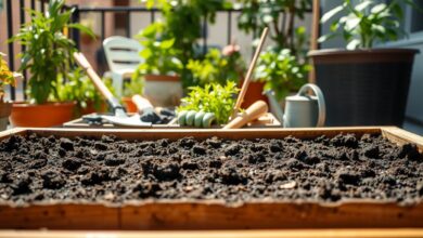 Idéias de jardim inteligentes para áreas de vento.
